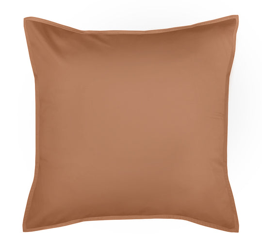 Drift Stonewashed Cotton European Pillowcase Earth Clay