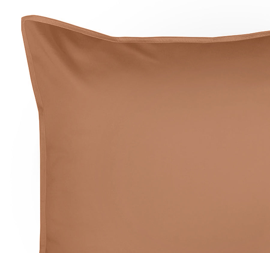 Drift Stonewashed Cotton King Pillowcase Earth Clay