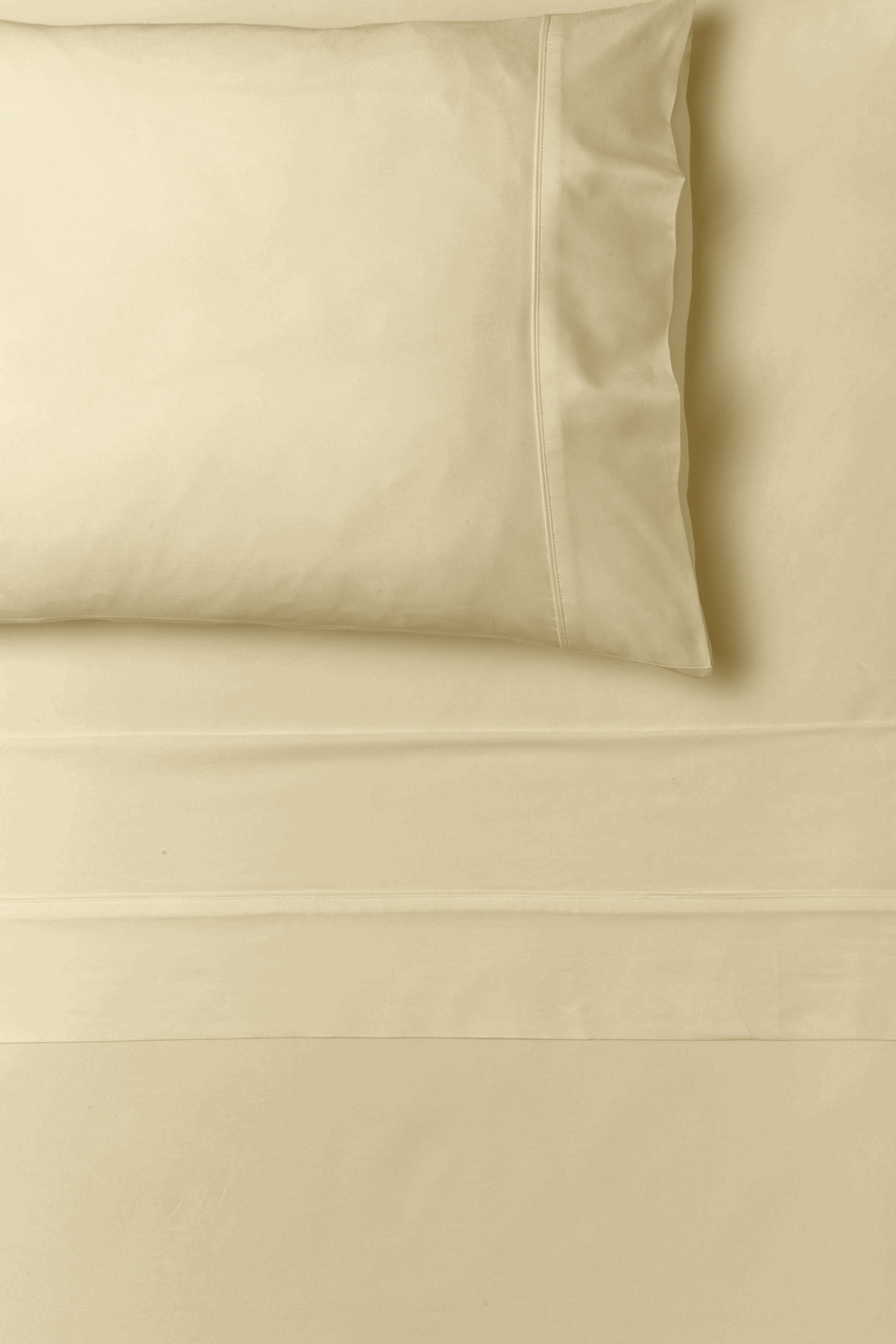 Drift Stonewashed Cotton Mega Sheet Set Range Lemon Yellow