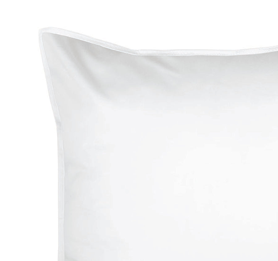 Drift Stonewashed Cotton King Pillowcase Pure White