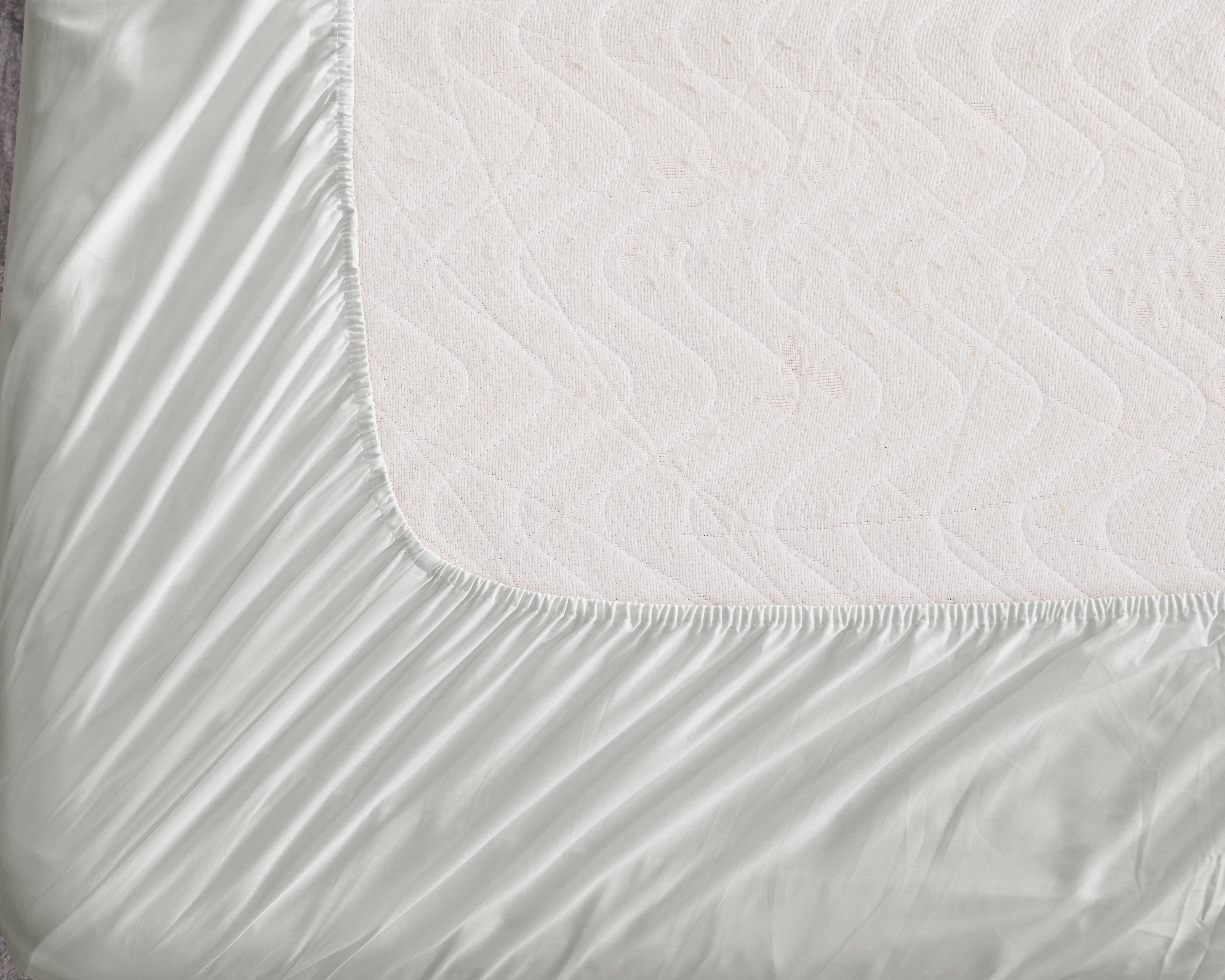 Drift Stonewashed Cotton Mega Sheet Set Range Pure White