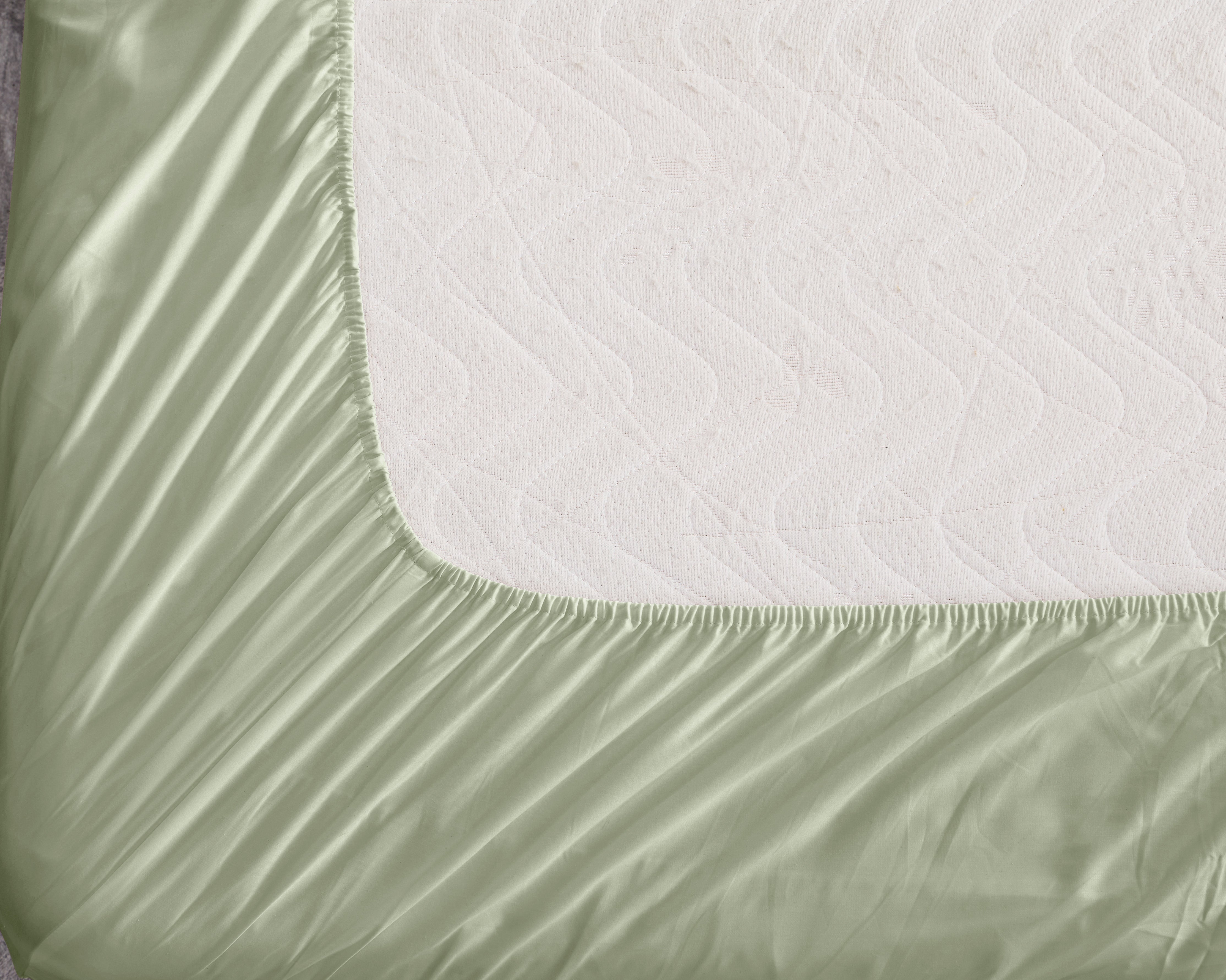 Drift Stonewashed Cotton Mega Sheet Set Range Wild Sage