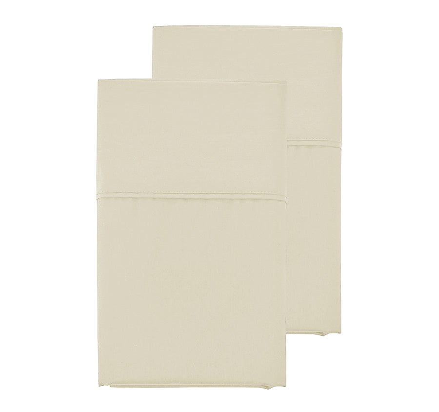 Oxford 300TC Crisp Cotton Percale Fitted Combo Range Sandstone