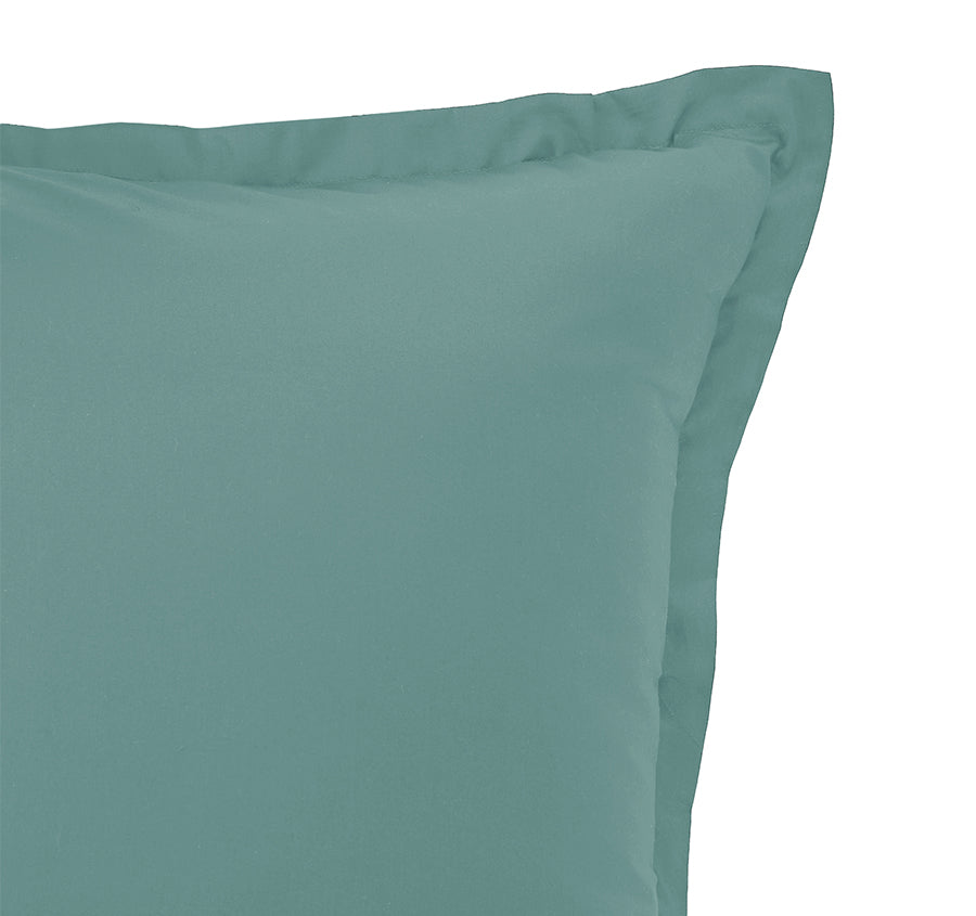 Signature 500TC Classic Egyptian Cotton Tailored European Pillowcase Jade Green