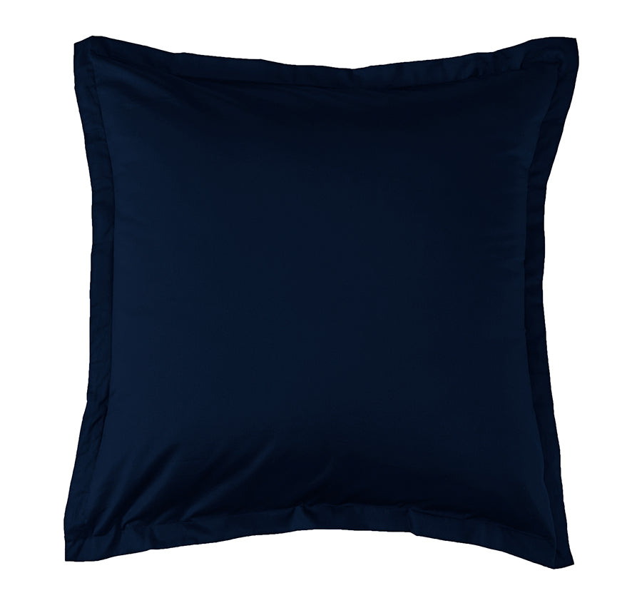 Signature 500TC Classic Egyptian Cotton Tailored European Pillowcase Midnight Navy
