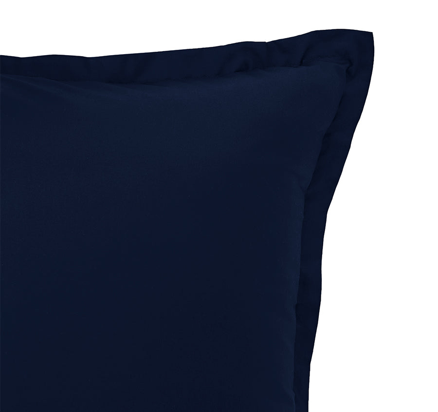 Signature 500TC Classic Egyptian Cotton Tailored European Pillowcase Midnight Navy