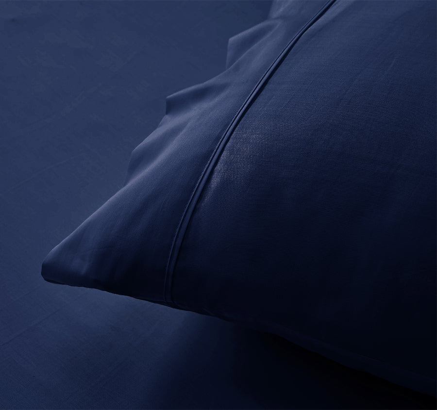 Signature 500TC Classic Egyptian Cotton Mega Sheet Set Range Midnight Navy