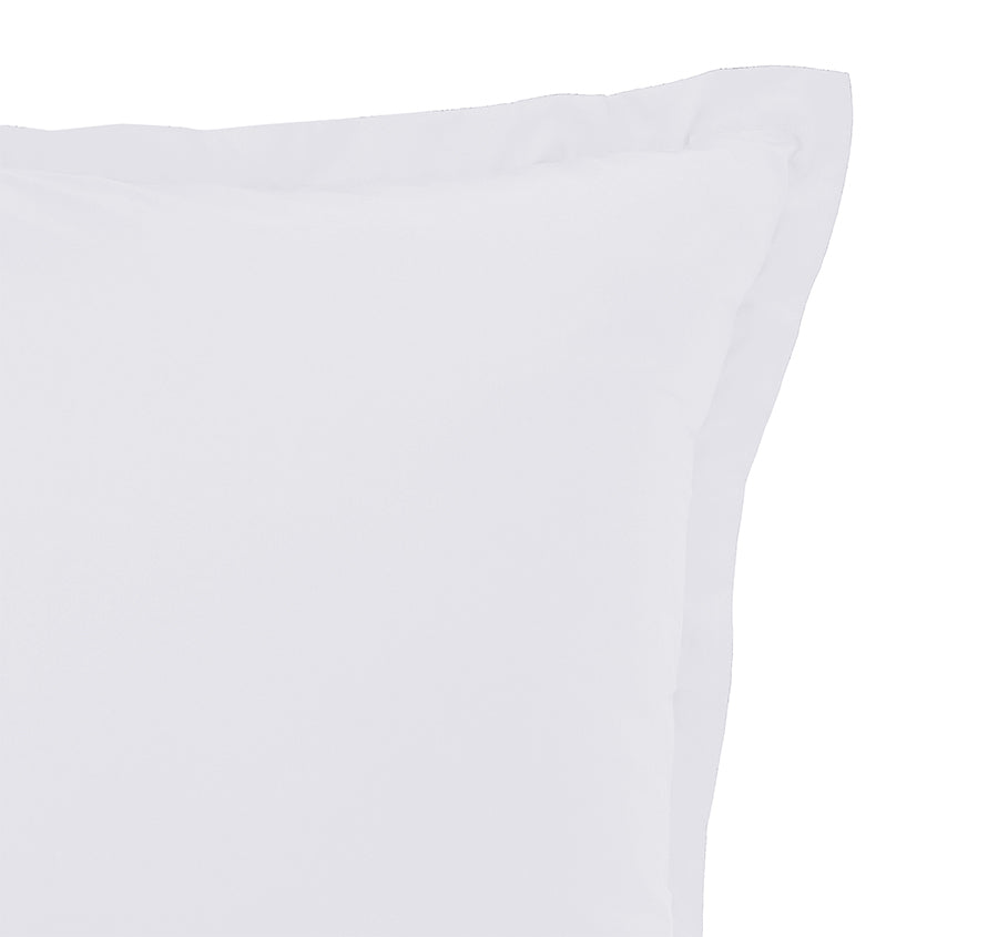 Signature 500TC Classic Egyptian Cotton Tailored European Pillowcase Pure White