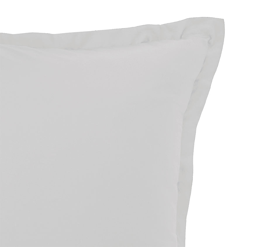 Signature 500TC Classic Egyptian Cotton Tailored European Pillowcase Silver Mist