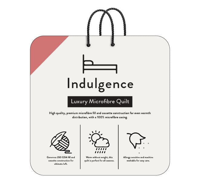 Luxury Microfibre 350GSM All Seasons Quilt Range