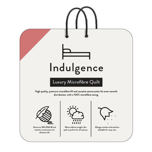 Luxury Microfibre 350GSM All Seasons Quilt Range