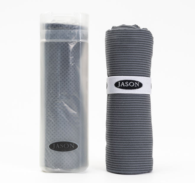 Gym Towel 2 Piece Set Charcoal