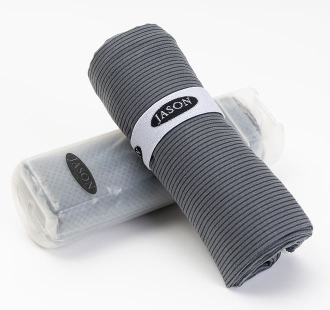 Gym Towel 2 Piece Set Charcoal