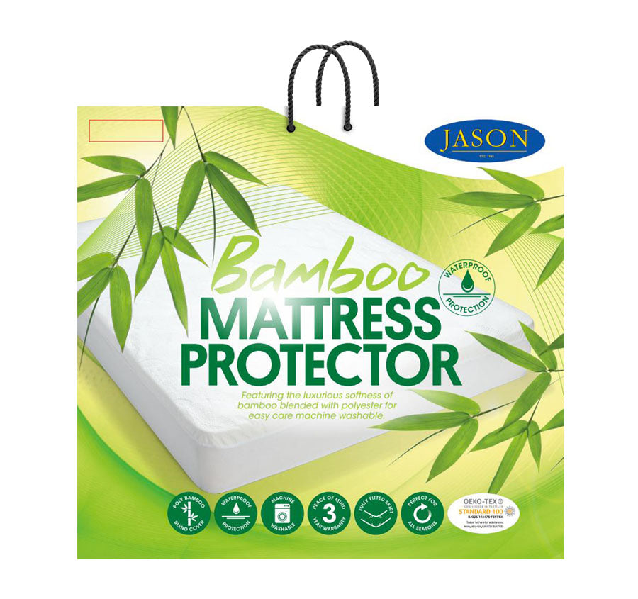 Bamboo Waterproof Mega Fitted Mattress Protector Range