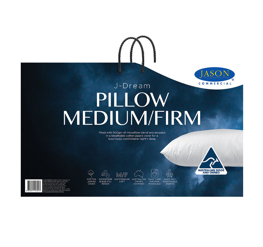 J-Dream Microblend 900gStandard Medium Firm Pillow