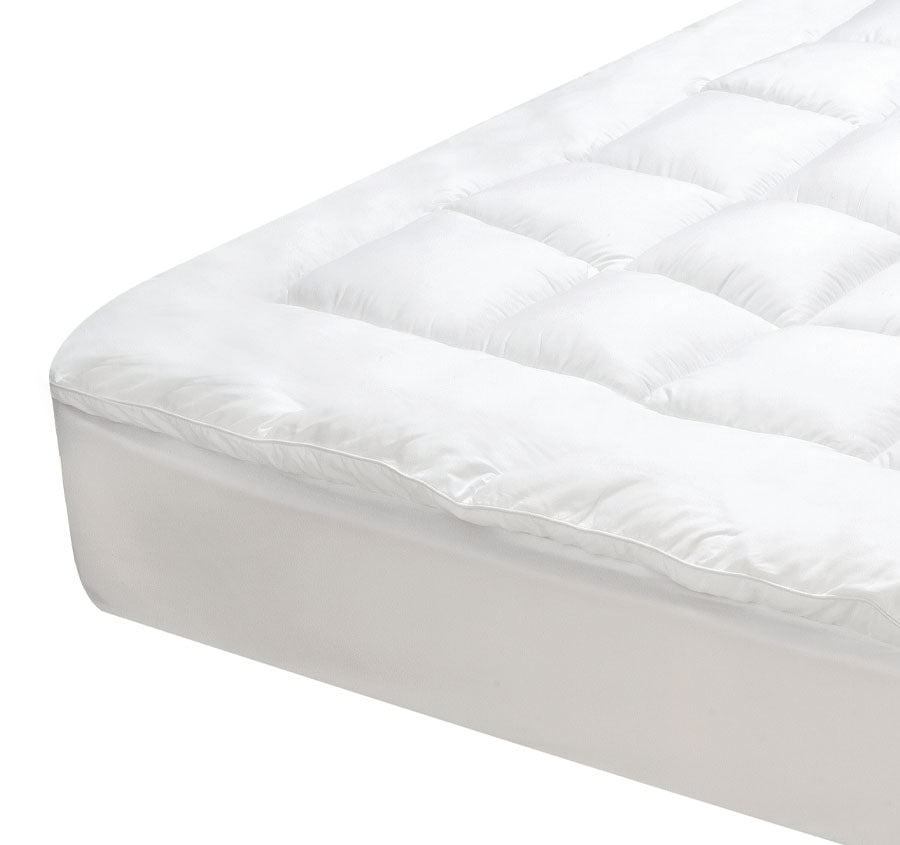 J-Dream Microfibre 800GSM Mega Fitted Mattress Topper Range