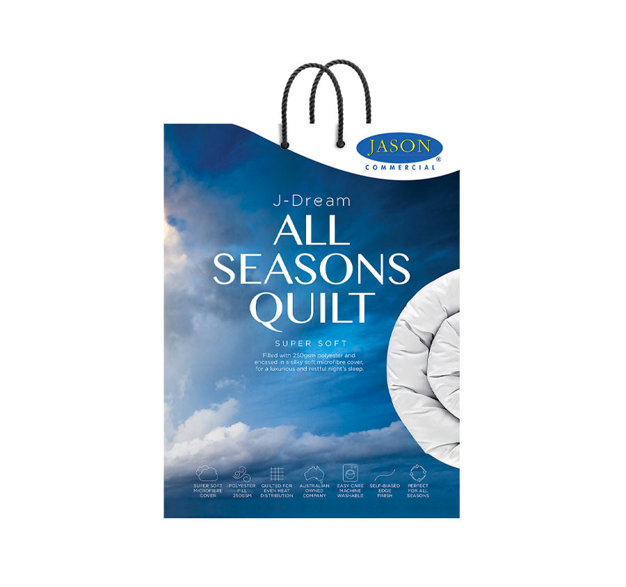 J-Dream Microfibre All Seasons 250GSM Quilt Range