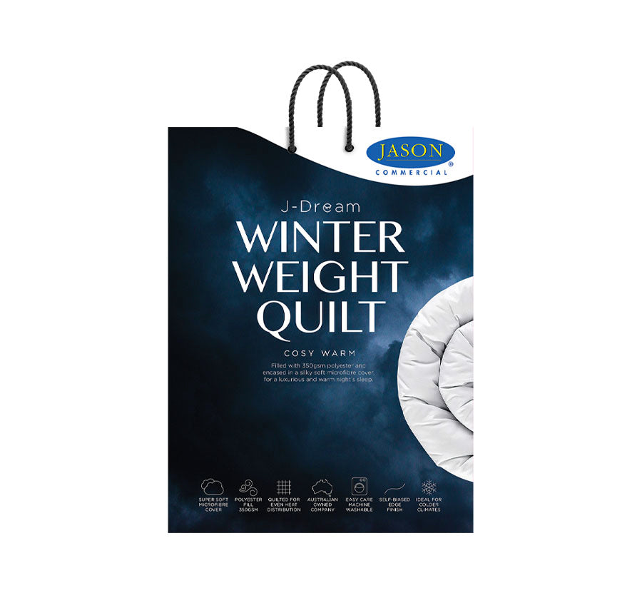 J-Dream Microfibre Winter 350GSM Quilt Range