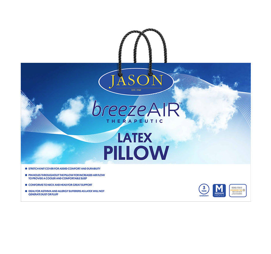 Breeze Air Latex Standard Pillow