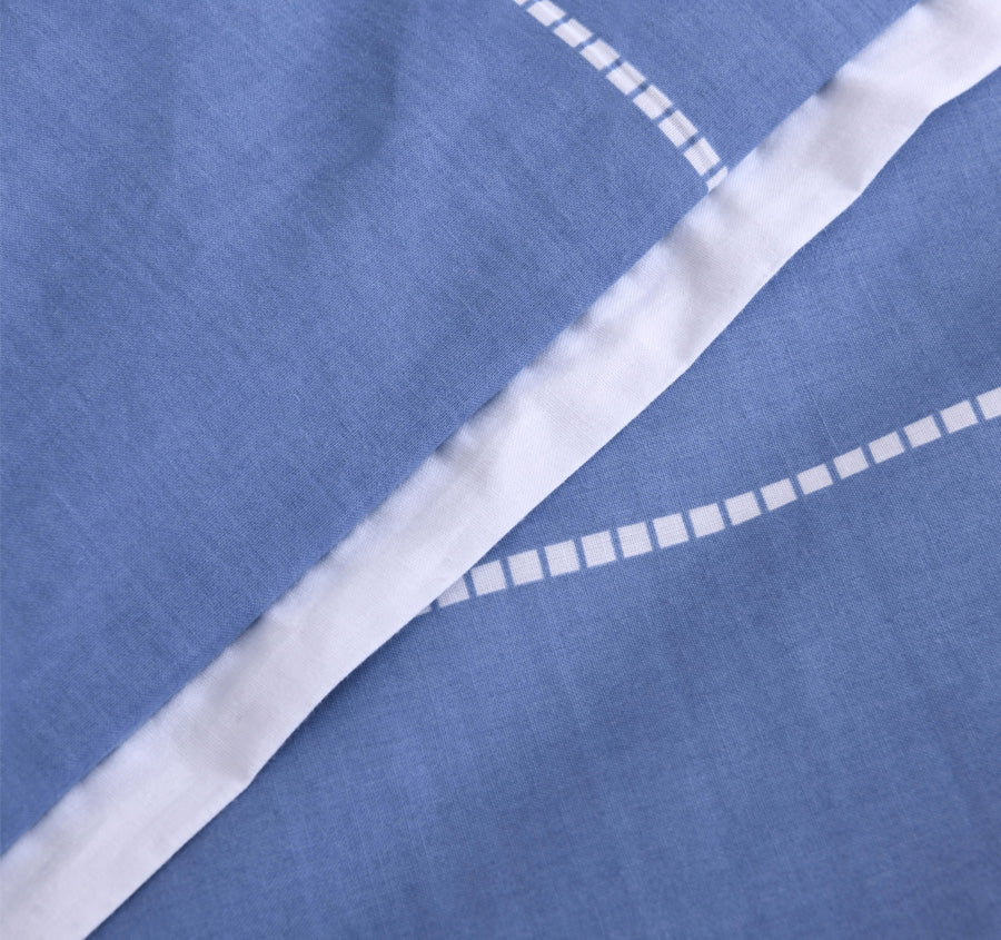 Calista European Pillowcase Indigo