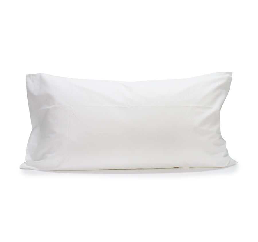 Cotton Deluxe King Pillowcase White