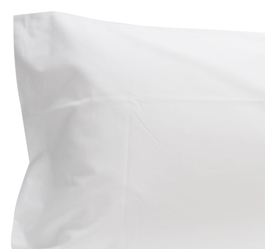 Cotton Deluxe King Pillowcase White