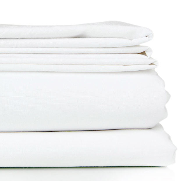 Crisp Fitted or Flat Sheet Range White
