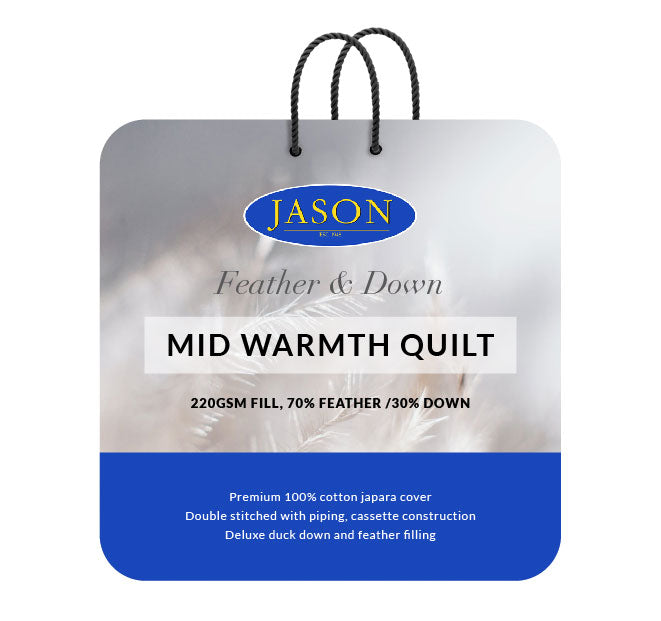 Duck Feather and Down Mid Warmth Commercial Quilt Range