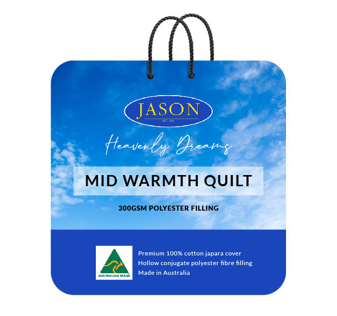 Heavenly Dreams Mid Warmth 300GSM Commercial Quilt Range