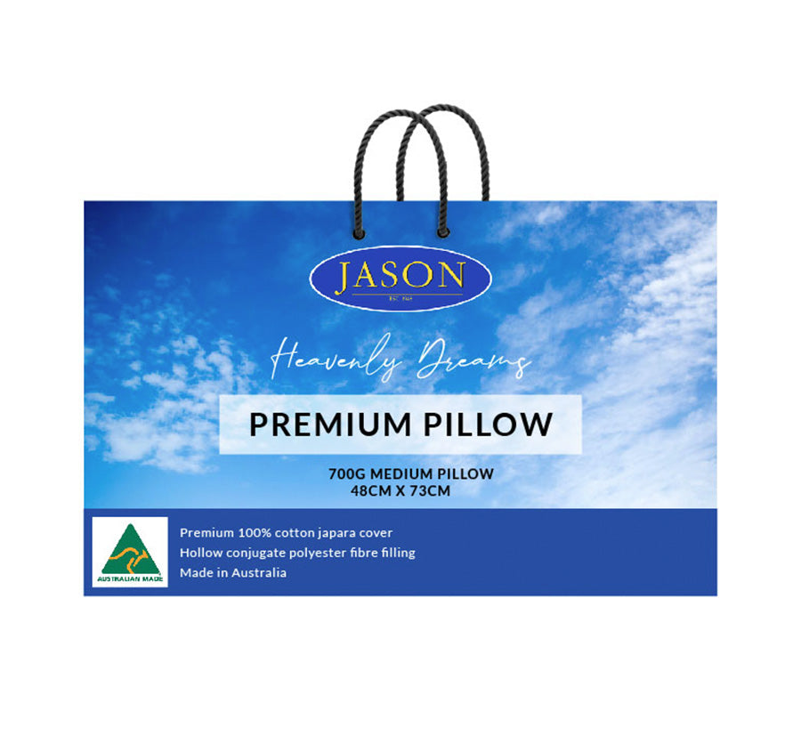 Heavenly Dreams Premium 700g Medium Standard Pillow