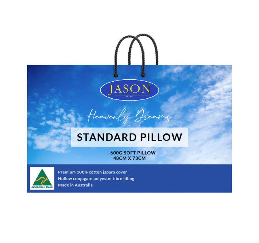 Heavenly Dreams Standard 600g Soft Standard Pillow