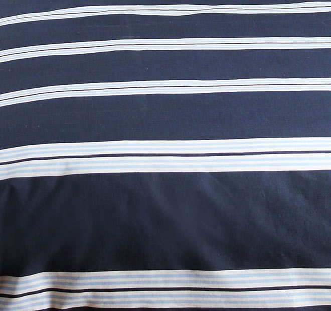 Hudson Quilt Cover Set Range Navy