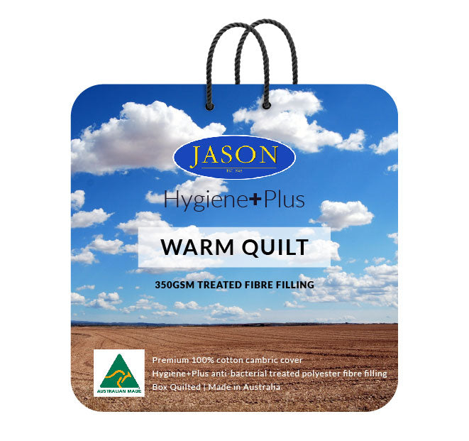 Hygiene+Plus Warm 350GSM Commercial Quilt Range