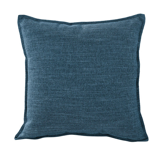 Linen Look 44x44cm Filled Cushion Marine