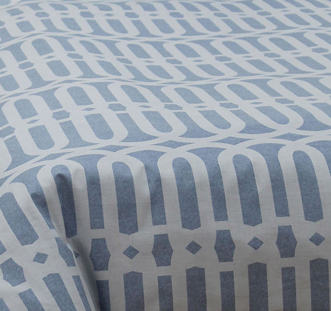 Linx Quilt Cover Set Range Denim