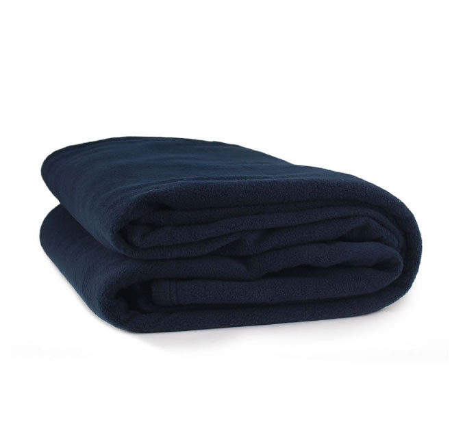Polar Fleece Blanket Range Navy