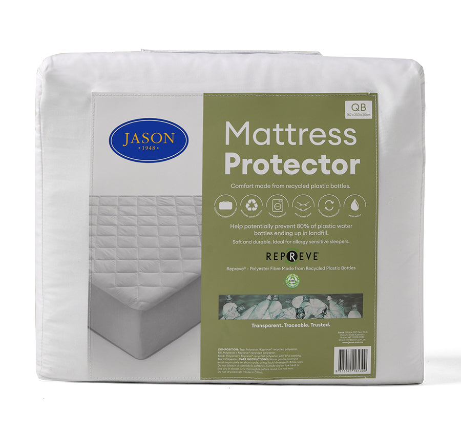 Repreve rPET Mega Fitted Waterproof Mattress Protector Range