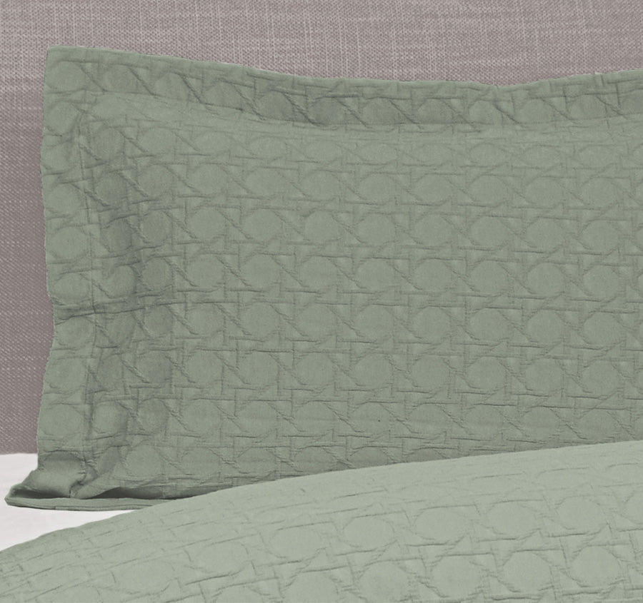 Villa Matelassé Standard Pillowsham Sage