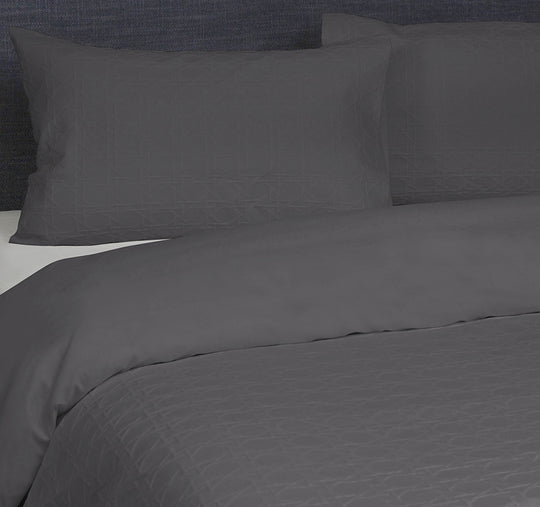 Villa Matelassé Quilt Cover Set Range Slate