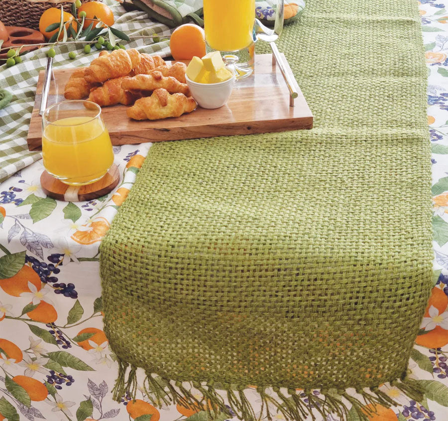 Rowan 37x180cm Table Runner Bayleaf