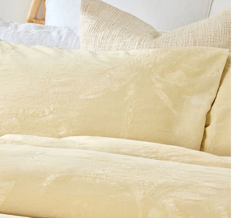 Ayanna Quilt Cover Set Range Natural