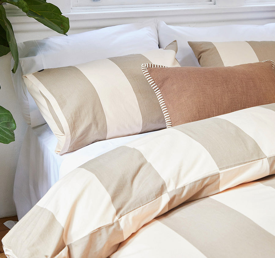Breeze Quilt Cover Set Range Blush