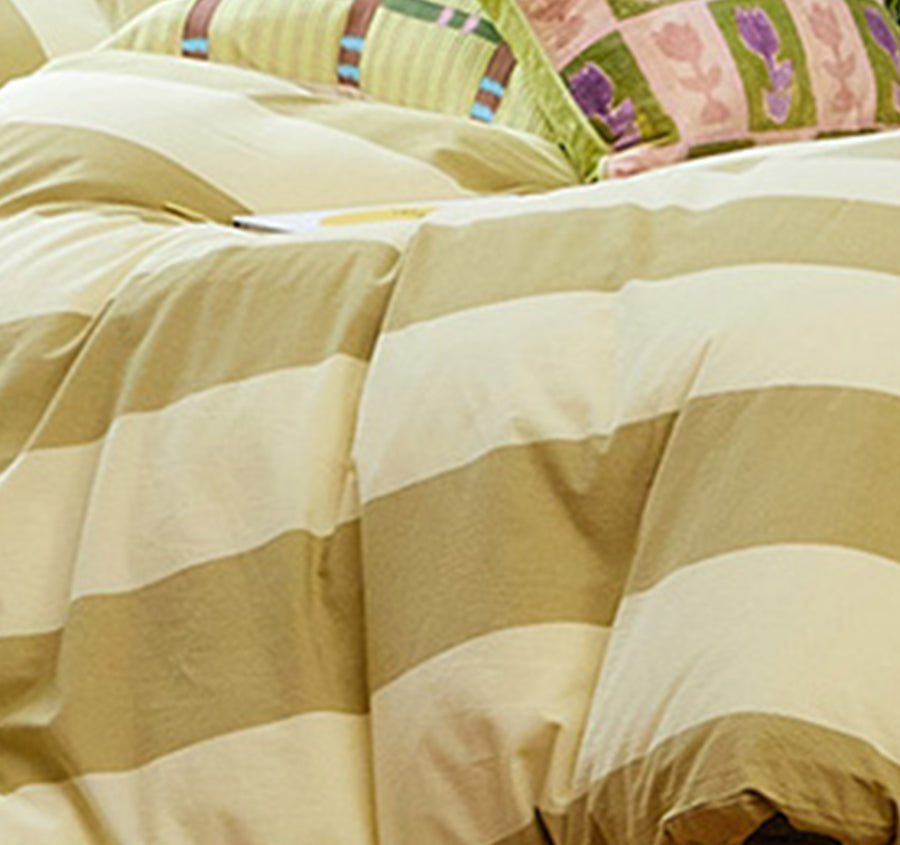Breeze Quilt Cover Set Range Lime