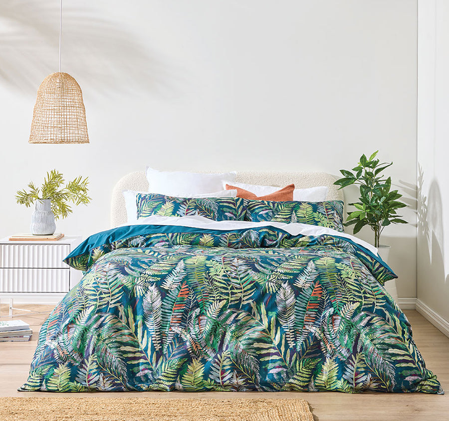 Fernly Quilt Cover Set Range Multi