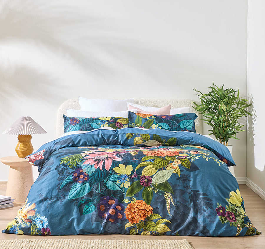 Mia Quilt Cover Set Range Multi