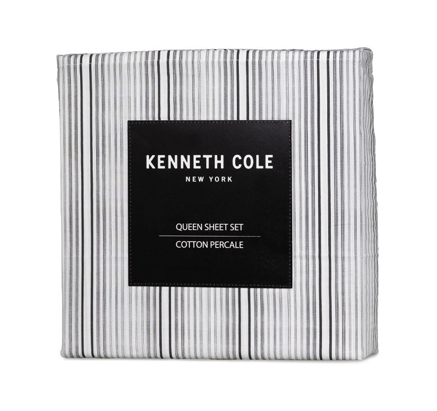 Lexington Stripe Sheet Set Range Black