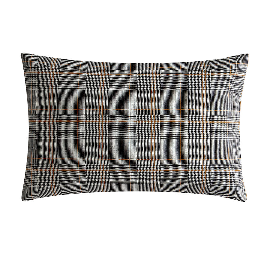 Sussex Quilt Cover Set Range Khaki and Black