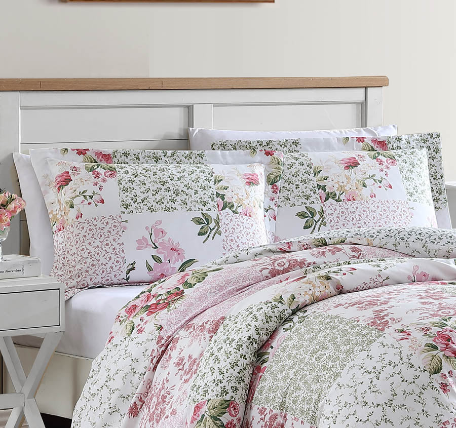 Ailyn Quilt Cover Set Range Rose