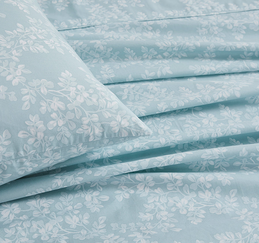 Burnham 300TC Cotton Sheet Set Range Spruce Green