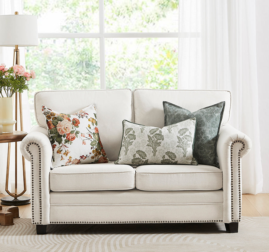 Forden 50x50cm Filled Cushion Hedgerow Green